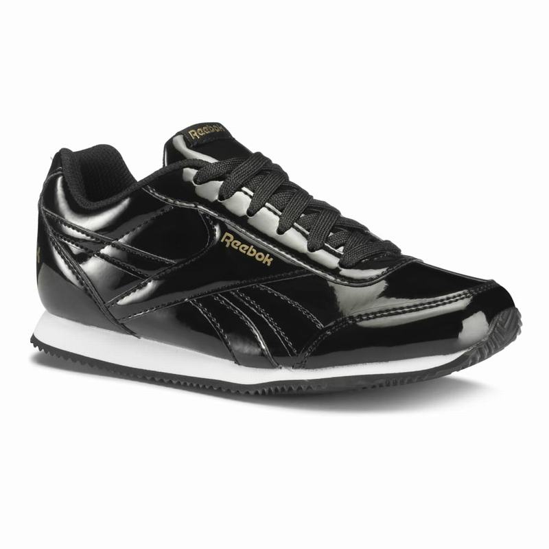 Tenisi Reebok Royal Classic Jogger 2.0 Fete Negrii/Aurii/Albi Romania UN2935WX